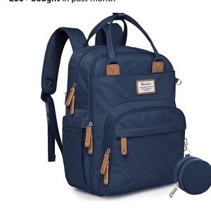 RUVALINO Diaper Bag Backpack, Multifunction Travel Pack Waterproof